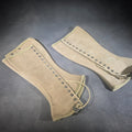 Lot 052 - Pair of Vintage U.S. Military M-1938 Canvas Leggings, Circa 1942, 13" L