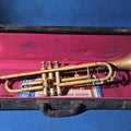 Lot 192 - Vintage Brass Trumpet with Mouthpiece and Case, Manufactured by Prof. Romeo Orsi, Milan