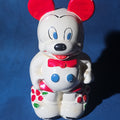 Lot 175 - Vintage Mickey and Minnie Mouse "Turnabout" Cookie Jar, 13-1/4" H