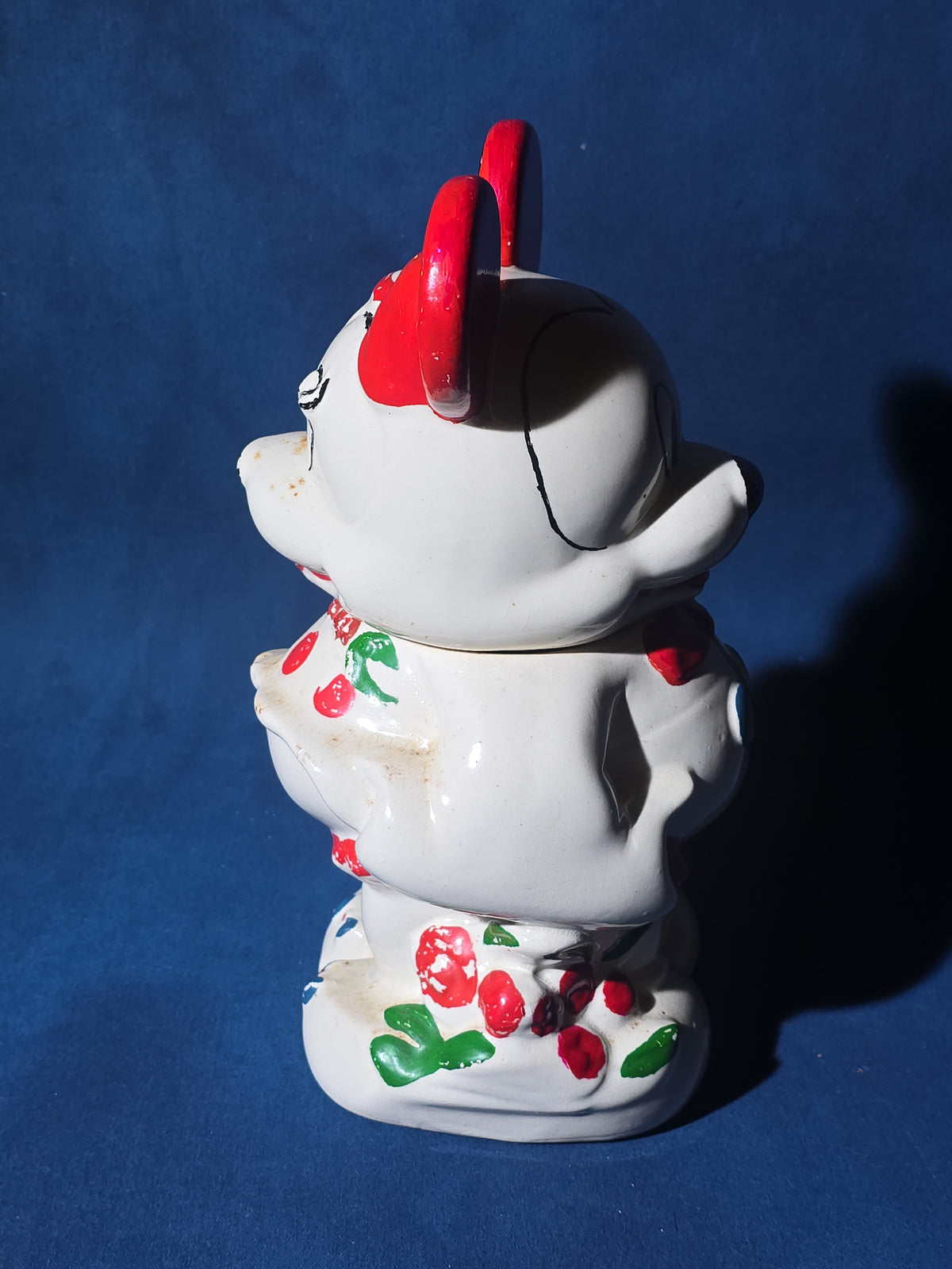 Vintage Mickey and Minnie Mouse "Turnabout" Cookie Jar