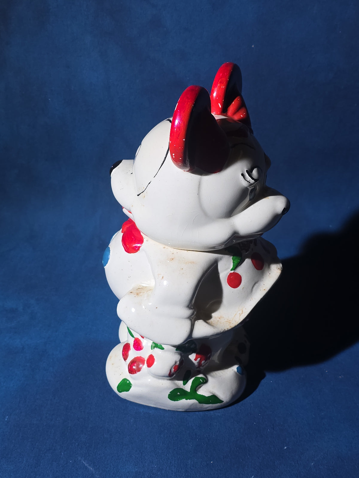 Vintage Mickey and Minnie Mouse "Turnabout" Cookie Jar