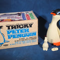 Lot 174 - Vintage Remco "Tricky Peter Penguin" Battery-Operated Whistle-Activated Toy in Original Box with Instructions, 1969