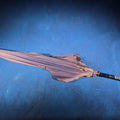 Lot 032 - Antique Parasol with Ornate Repousse Metal Handle, 35-3/4" L