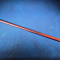 Lot 025 - Antique Wooden Walking Cane with Sterling Silver Icicle Motif Knob Handle, Marked T.F.S. & Co. Sterling, 34-1/8" L