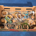 Lot 156 - Vintage and Modern Costume Jewelry Tray Lot with Bracelets and Bangles