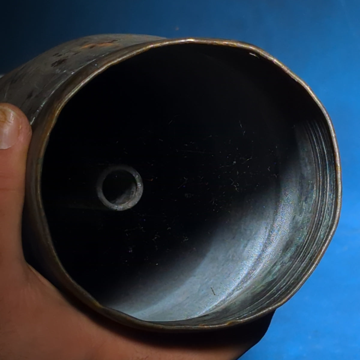 Vintage Brass Artillery Shell Casing