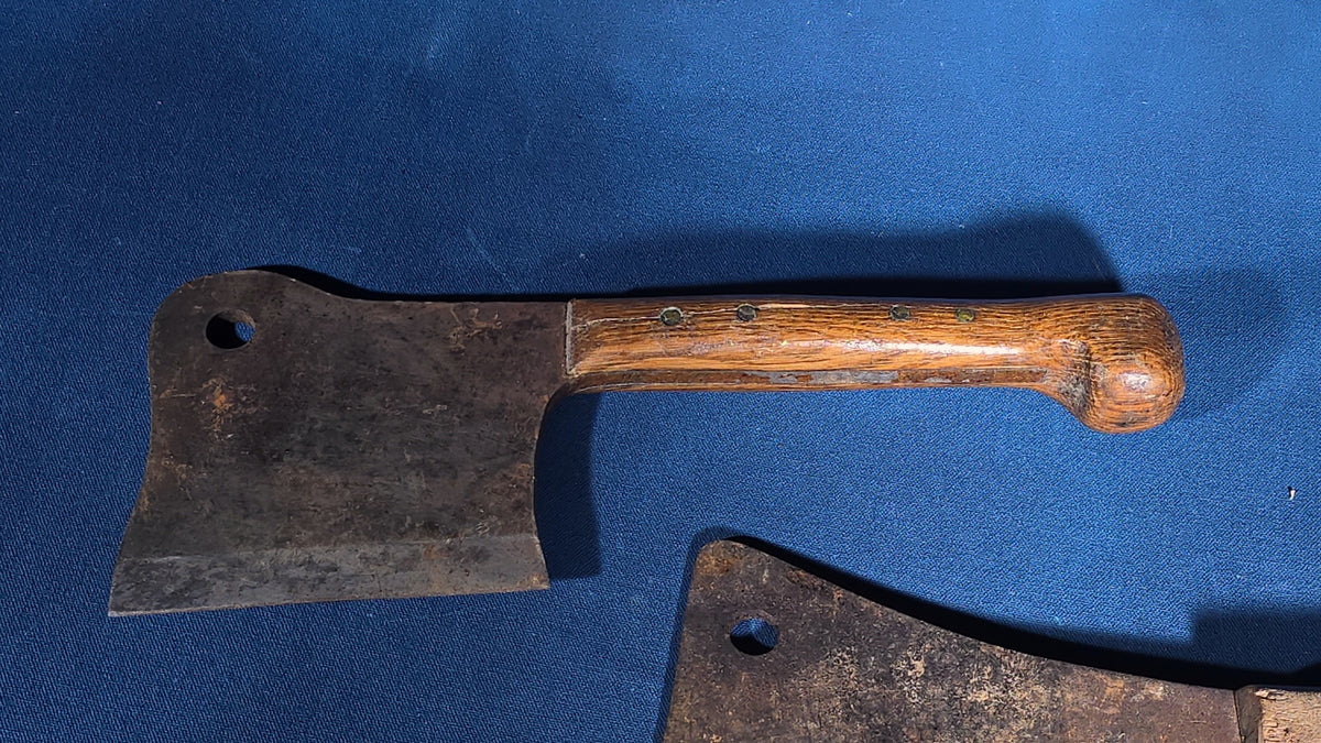 Trio of Antique Meat Cleavers