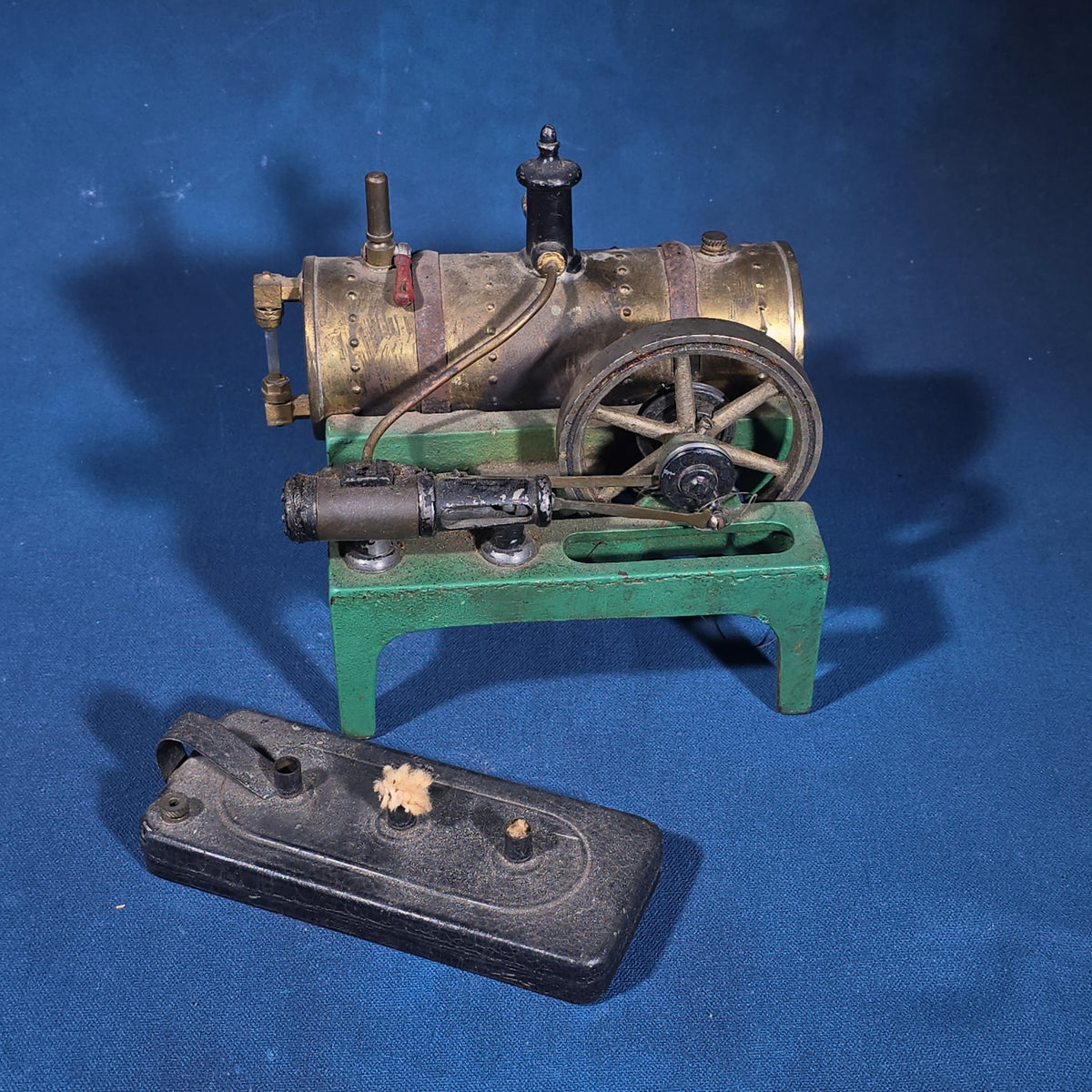 Antique Weeden Toy Steam Engine with Burner