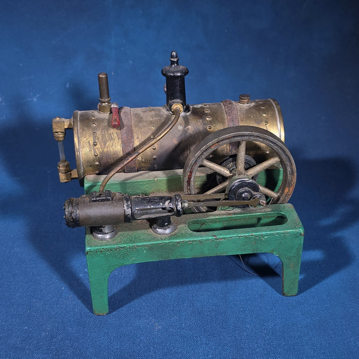 Antique Weeden Toy Steam Engine with Burner