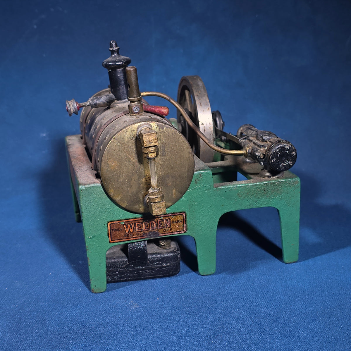 Antique Weeden Toy Steam Engine with Burner