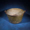 Lot 142 - Antique Brass Bucket with Iron Bail Handle, 15-3/4" L