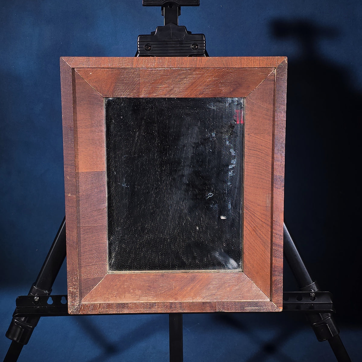 Antique Mirror in Wood Frame