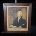 Lot 037 - Antique Hand-Colored Lithograph Print of Andrew Jackson, Seventh President of the United States, Inaugurated March 4th 1829, Published by Kellogg & Co., 15-5/8" W x 17-7/8" H