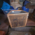 Lot 003 - Antique Paper Covered Tea Crate