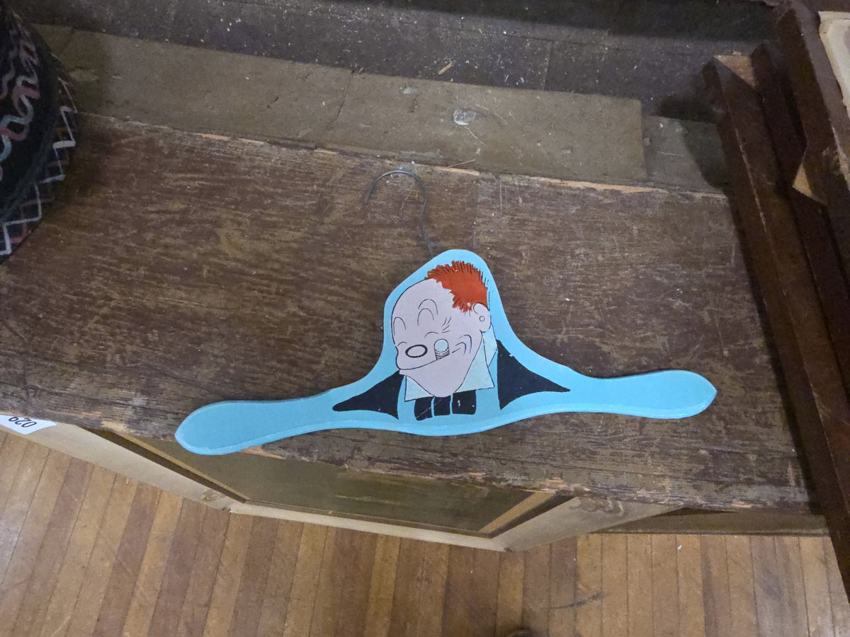 United feature syndicate cartoon coat hanger