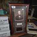Lot 018 - Framed Assemblage with Engraving and Signature of John Augustus Sutter Swiss American Pioneer of California Known for His Association with the Gold Rush