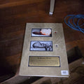 Lot 021 - Grouping of Mounted Hindenburg Related Collectibles and Swatches