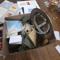 Lot 070 - Grouping of Miscellaneous Military Items Including Helmet