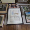 Lot 080 - Vintage Framed Hupmobile Print Advertisement