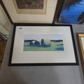 Lot 088 - Vintage Framed and Numbers Print Titled Clusters I