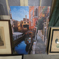 Lot 090 - Vintage Mounted Preserved Puzzle of Venice