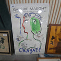 Lot 094 - Vintage Chagall Gallery Poster