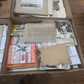 Lot 136 - Box Lot of Ephemera, Including Photographs, Sporting Materials, and More