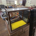 Lot 150 - Antique Display Case, Missing Doors, Missing Interior Shelf, Missing Front Glass