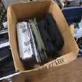 Lot 162 - Box Lot with Hard and Soft Gun Cases and Routing Book