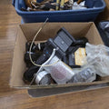 Lot 164 - Box Lot with Miscellaneous Camera Accessories Including Vivitar and Tamron Lens