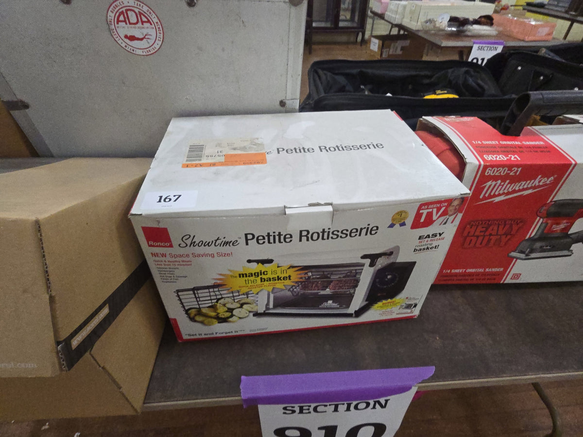 Ronco Showtime petite rotisserie new in box