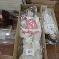 Lot 177 - Doll in Red Checkered Dress in Box