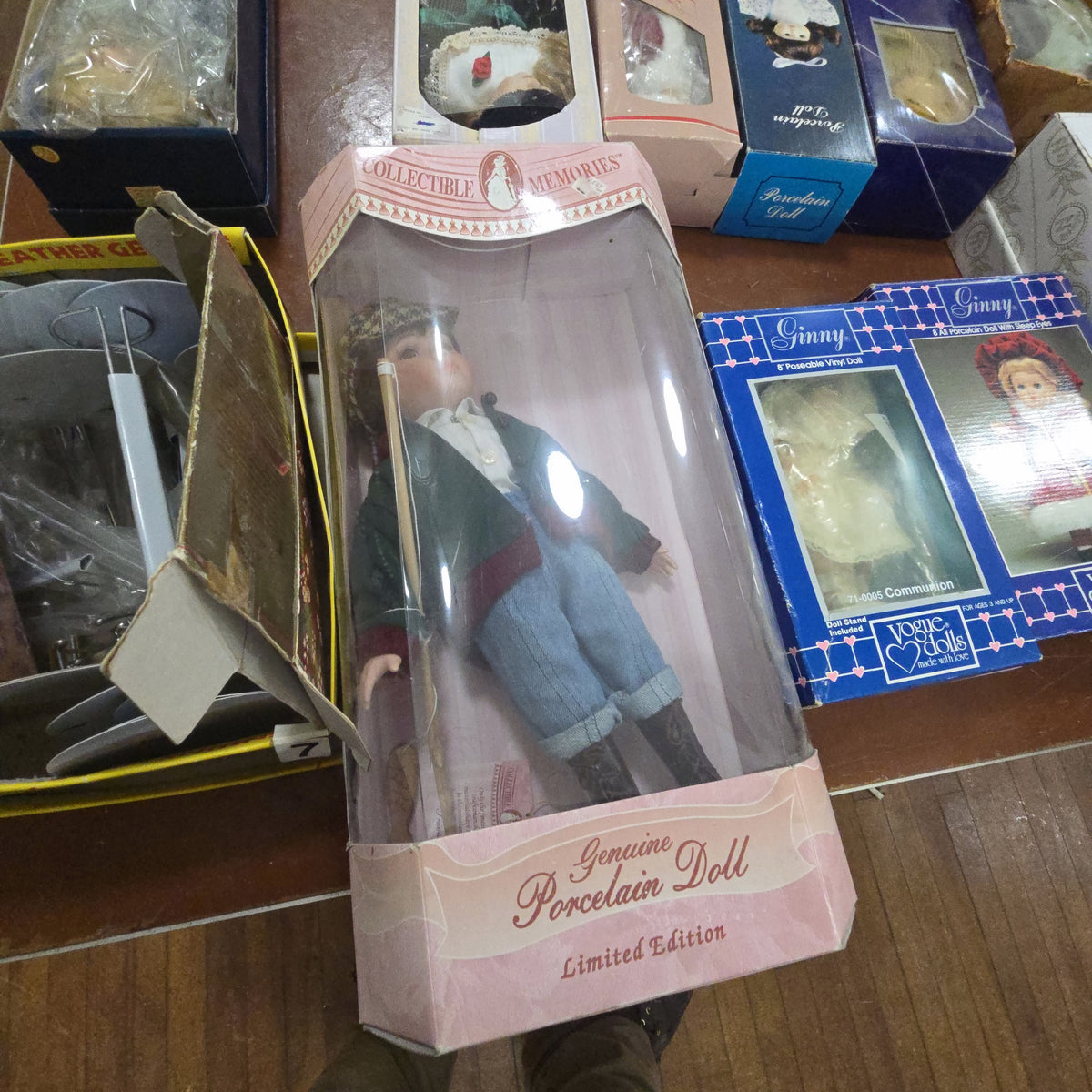 collectible memories genuine porcelain doll limited edition, Fisher boy