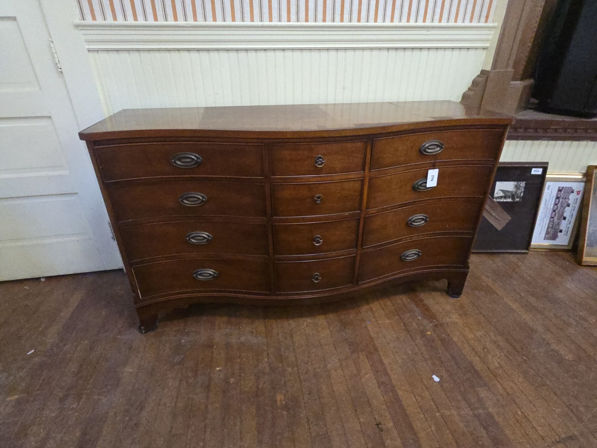 vintage 12 drawer dresser by stiehl furniture, new York