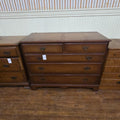 Lot 197 - Vintage 2 Over 3 Dresser