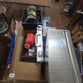 Lot 214 - And Lot Grouping of Miscellaneous Including Metal Boxes, Electric Spray Paint Gun, Grinder, and More