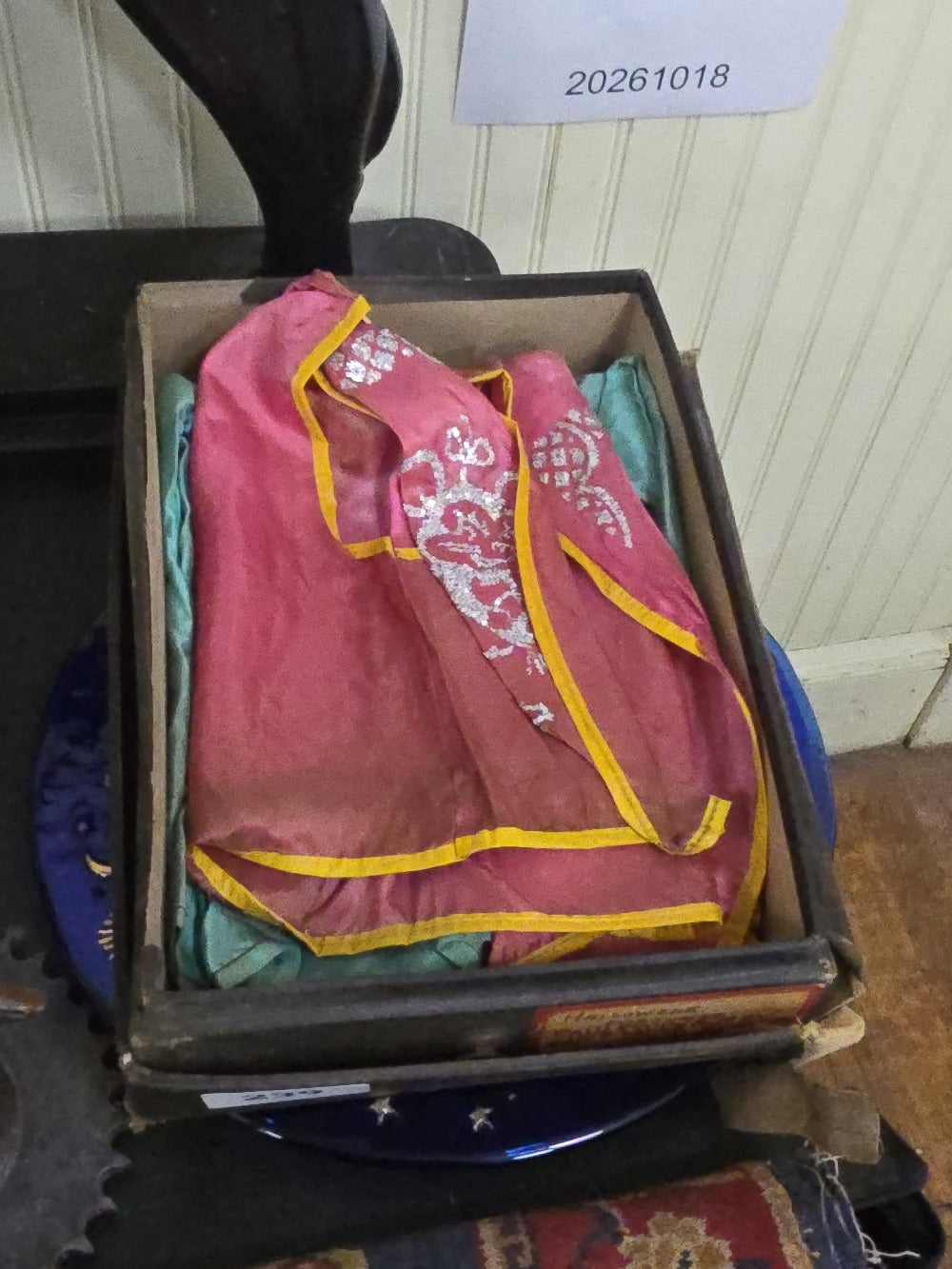 vintage Halloween costume in box