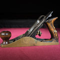 Lot 049 - Antique Brass-Soled Smoothing Plane Stamped "S. Olsson" With Sargent Blade, New Haven, Connecticut