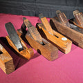 Lot 048 - Grouping of Six Antique Wood-Bodied Hand Planes Including Solingen, Providence Tool, and Others