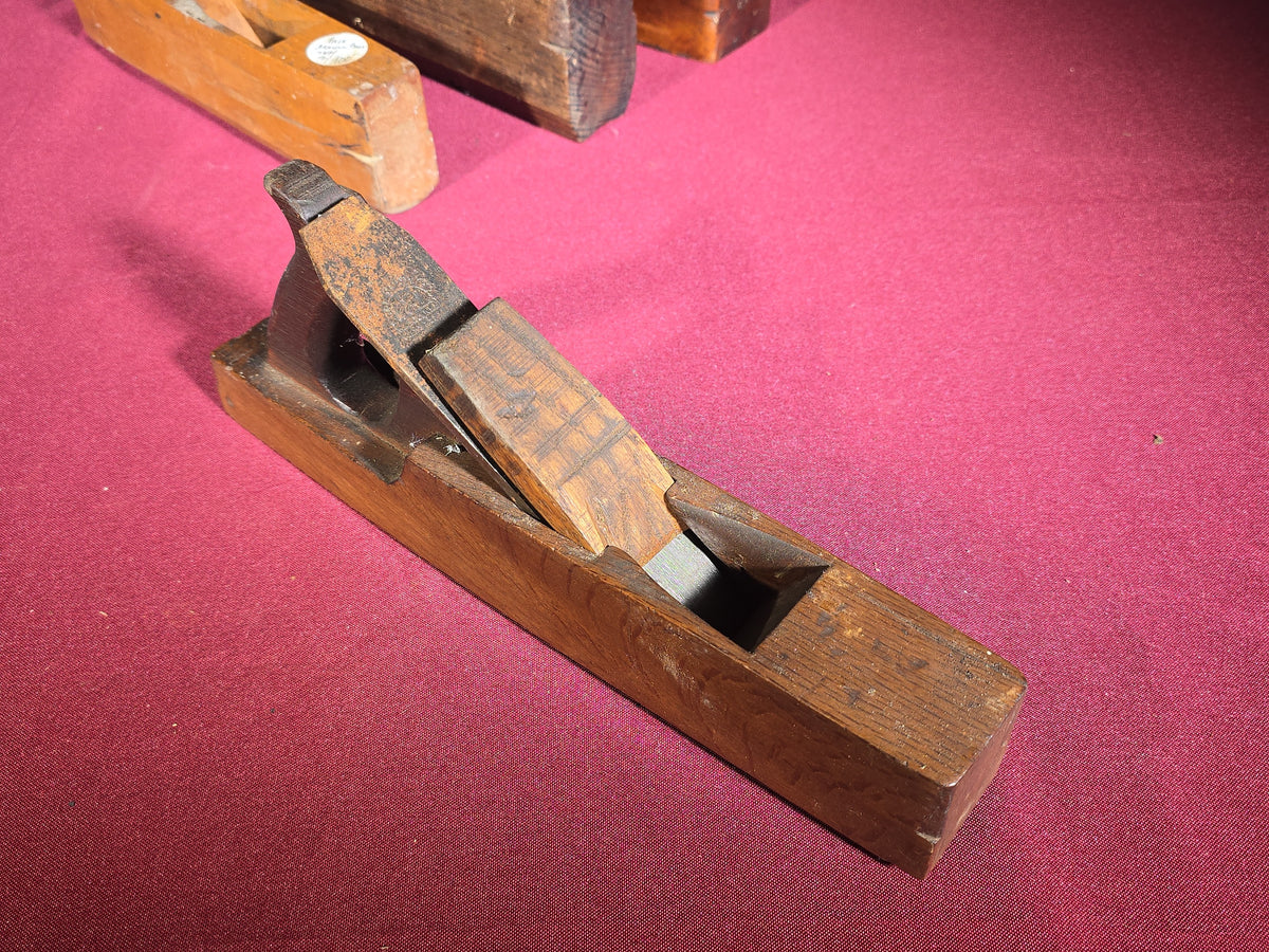 Grouping of Six Antique Wood-Bodied Hand Planes including Solingen, Providence Tool, and Others