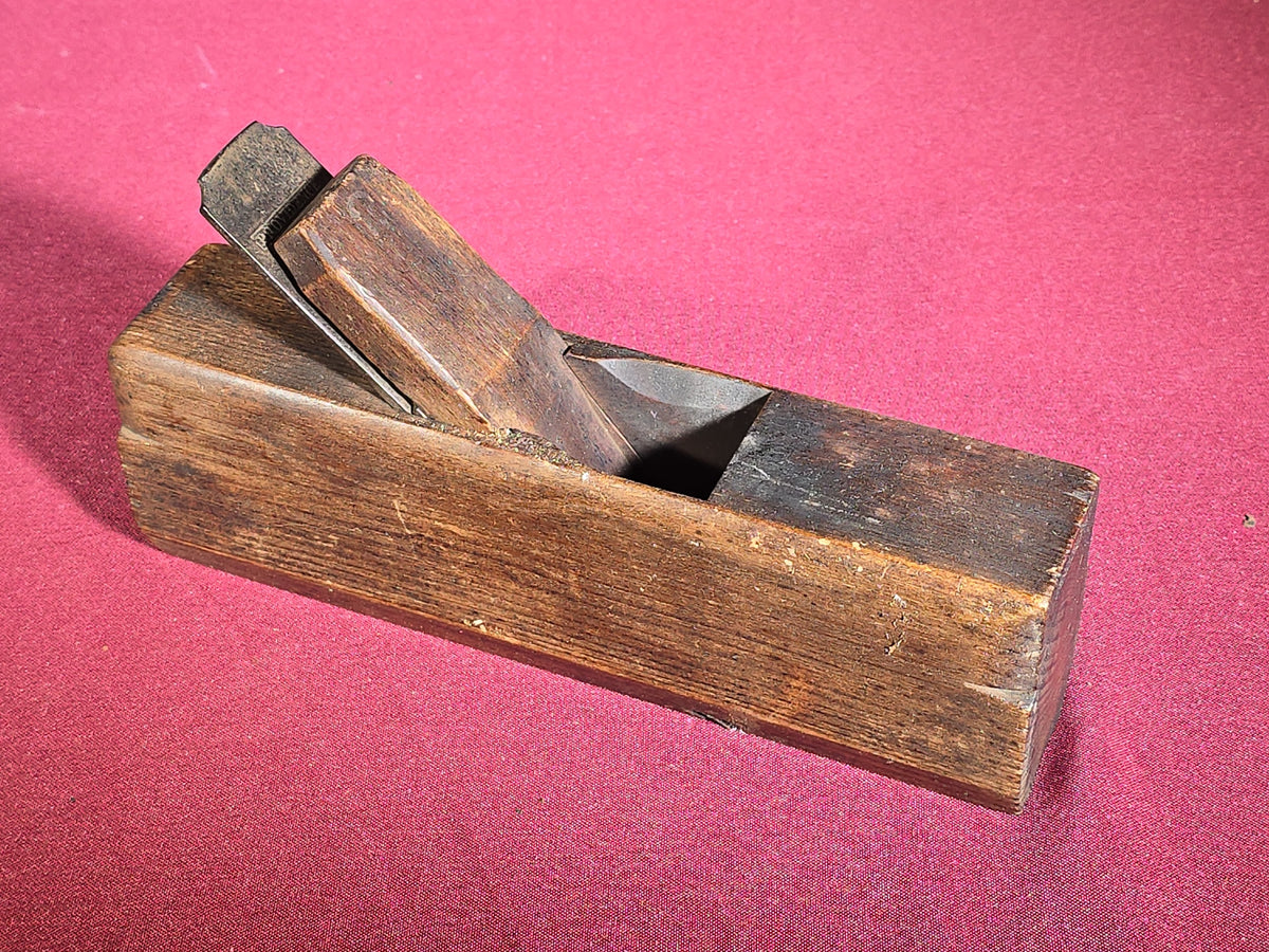 Grouping of Six Antique Wood-Bodied Hand Planes including Solingen, Providence Tool, and Others