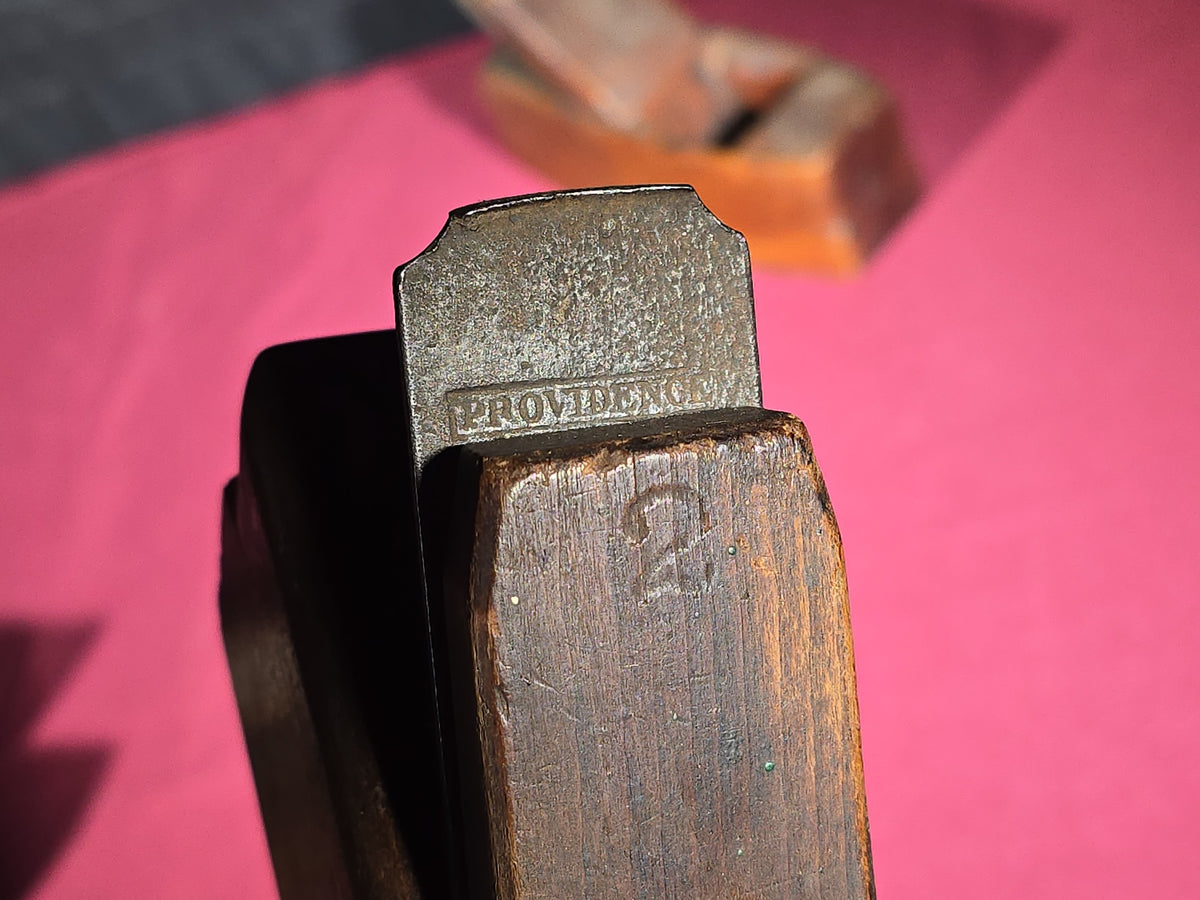 Grouping of Six Antique Wood-Bodied Hand Planes including Solingen, Providence Tool, and Others