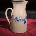 Lot 172 - Vintage Salmon Falls Stoneware Pitcher, Dover, New Hampshire, 1994, 9-1/2" H