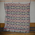 Lot 178 - Antique Jacquard Woven Wool Coverlet, G. Renner & P. Leidig, 1838, 68" W x 79" H