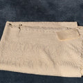 Lot 207 - Antique White Woven Coverlet with Provenance Note Dated 1893