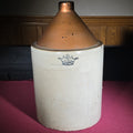 Lot 171 - Antique 5-Gallon Stoneware Jug with Crown Mark, 19-1/2" H