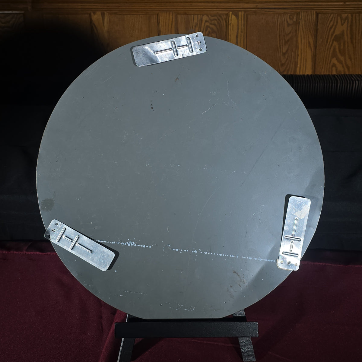 Vintage Gulf Deluxe Crown "More Miles for Your Dollar" Round Metal Advertising Sign, SP-10780
