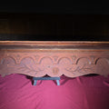 Lot 223 - Antique Eastlake Carved Wooden Wall Shelf, 42" L