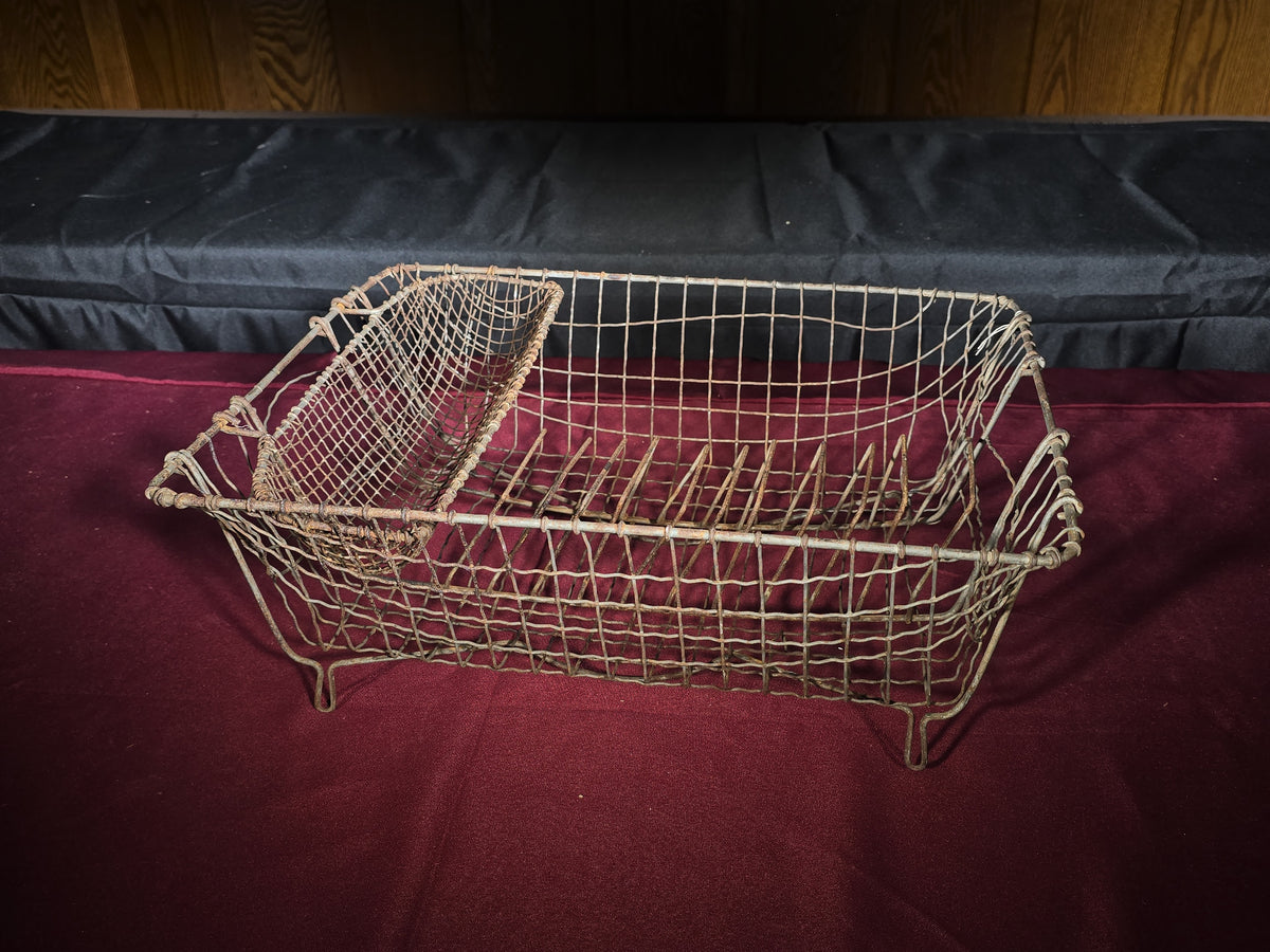 Vintage Wire Dish Drying Rack