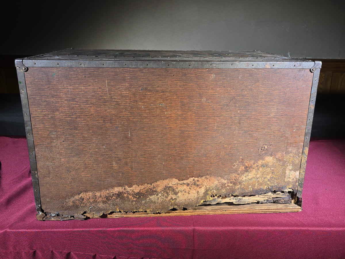 Antique Cremo Cigars Advertising Shipping Box with Tin-Lined Interior